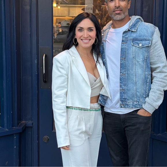 Cropped First-Class Blazer
Color: Ivory
Size: XS - Picture 6 of 6